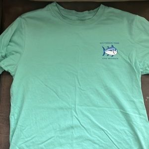 Southern Tide green t-shirt